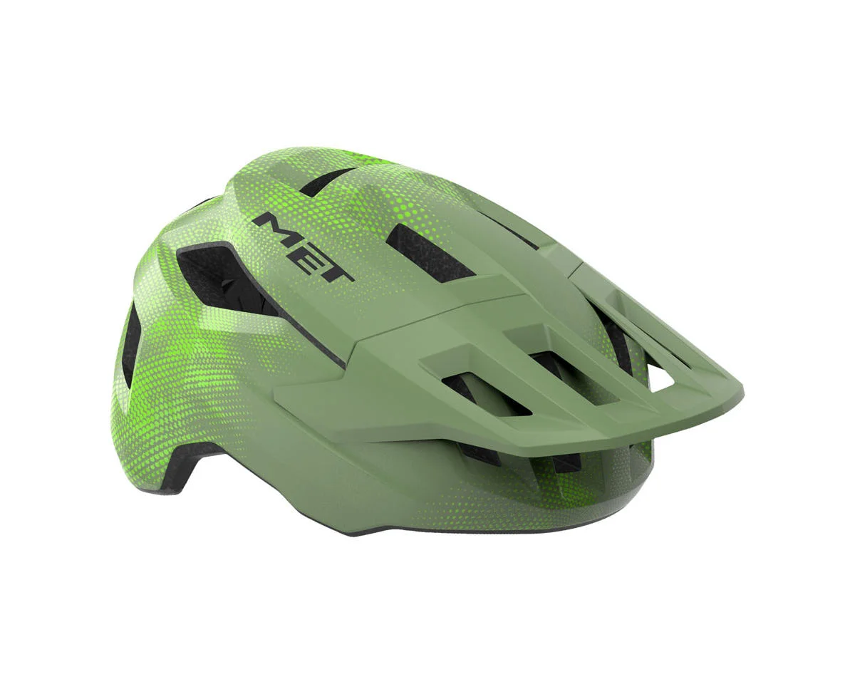 Met Shelter Youth Helmet (Green Lime) (Universal Youth)